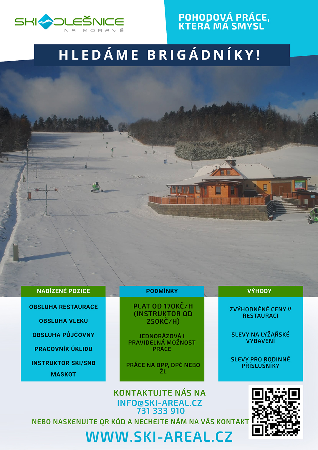 nabor instruktoru lyzovani a snowboardingu