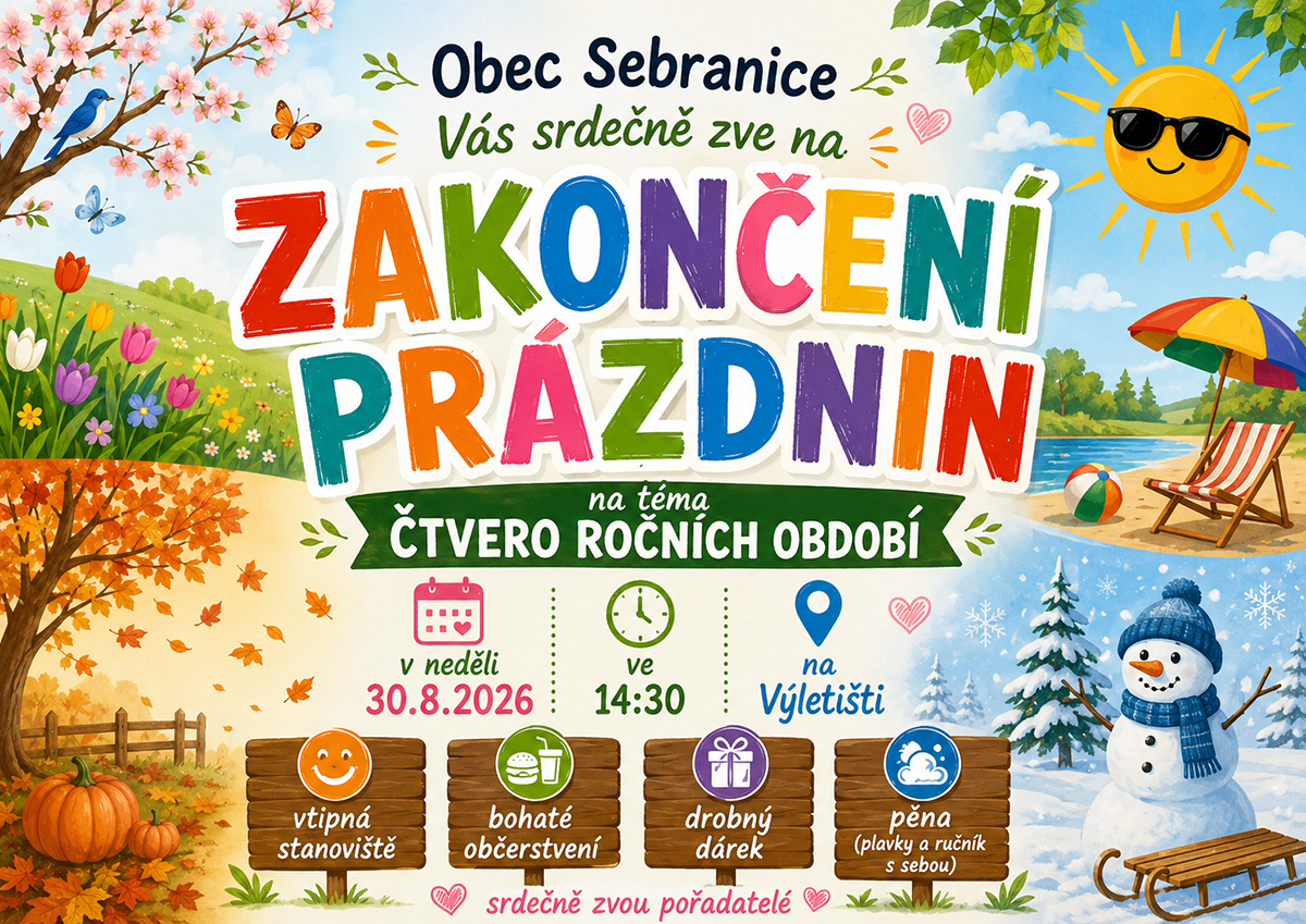 zakonceni prazdnin